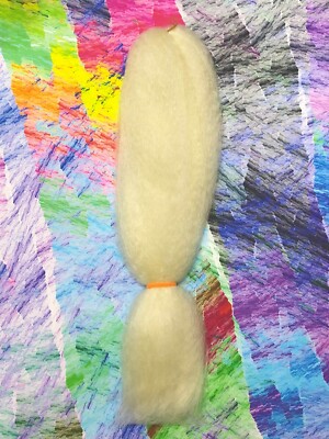 CyberloxShop Kanekalon Jumbo Braid #613 Bleach Blonde Hair Dreads Box Braids