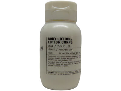 Le Labo Hinoki  Body Lotion 2.5oz bottle