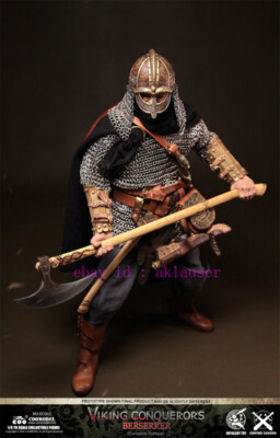 【ほぼ新品】EL0021/6 VIKING CONQUERORS バイキング Coomodel 1/6 El002 Legends Of Empires Viking Conquerors Berserker