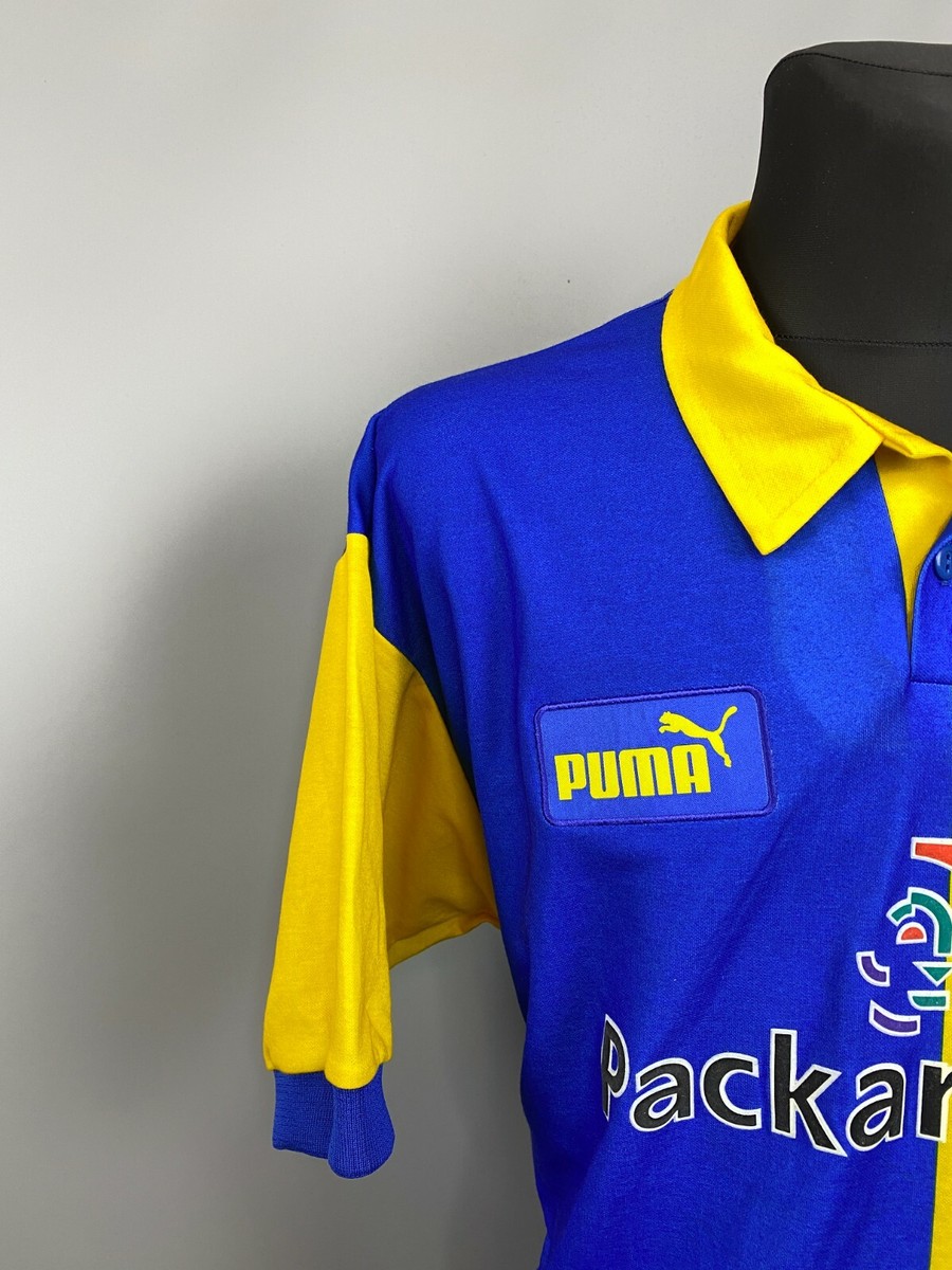 LEEDS UNITED 1997 1999 SHARPE AWAY SHIRT FOOTBALL SOCCER