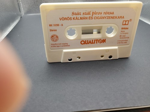 Rare Vintage Kalman Voros cassette Gipsy Band Hundred Red Rose One Of A Kind - Picture 6 of 12