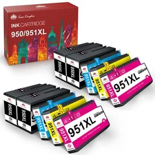 950XL 951XL Ink Cartridge For HP OfficeJet 8100 8600 8610 8615 8620 8640 lot
