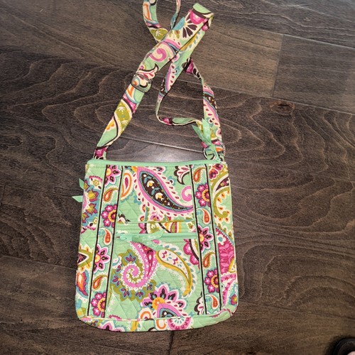 Vera Bradley Crossbody Purse Bag Floral Colorful Adjustable Strap Hippie - Picture 3 of 8
