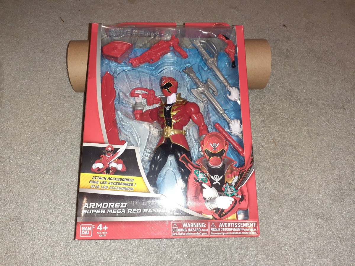 Power Rangers Super Megaforce Red Ranger Armored New | eBay