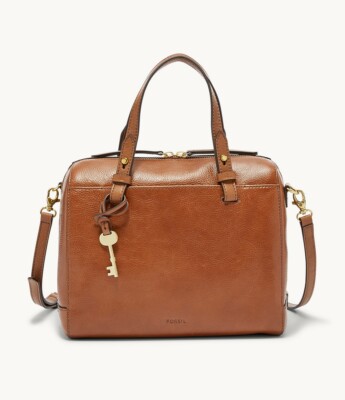 Fossil Rachel Satchel Brown 723764551976|
