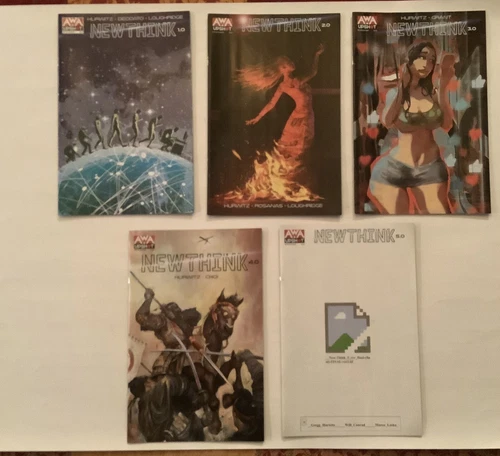 HIT ME #1-5 COMPLETE SET/RUN ~ 2022 AWA UPSHOT ~ LOTS OF PICS ~ NM