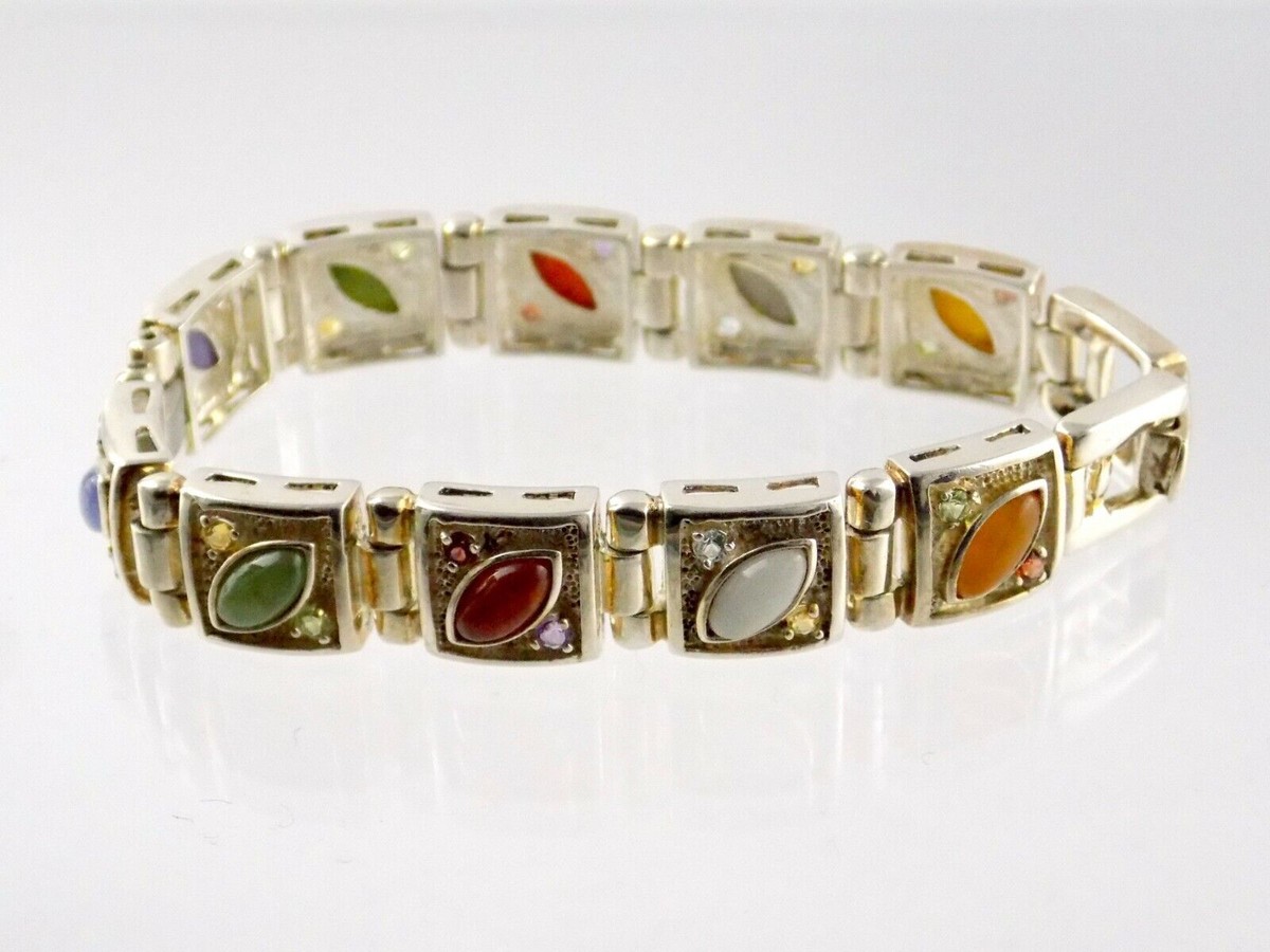 【AEKKI】Secret Code Multi Gemstone Bracelet〜ブレスレット s-l1200.jpg