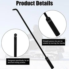 110°Angled Head Carburetor Pilot Screw Adjusting Tool for ATV UTV Snowmobile