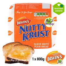 IRWINS NUTTY KRUST SLICED BREAD 800G LOAF✨BUY 2 GET 1 FREE✨ADD 3 TO BASKET✨🍞