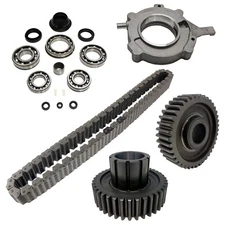 Borg Warner BW4446 & BW4447 Transfer Case Rebuild - 6 Bolt Case & Slip on Yoke