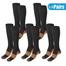 Compression Socks Women Men Graduated Support Hose Best for Varicose Veins 20-30