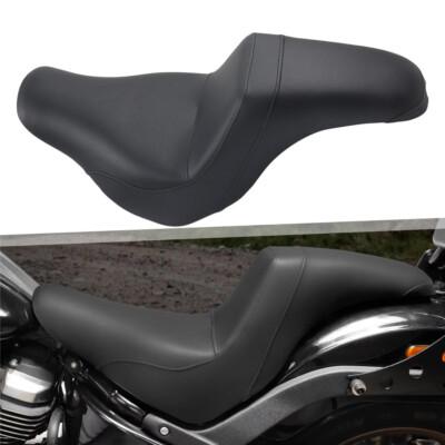 Motor Black Rider Beifahrersitz für Harley Softail Low Rider FXLR FXLRS FXLRST