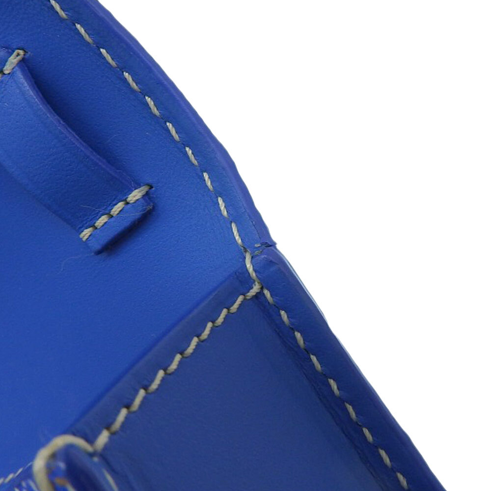 GOYARD Monte Carlo PM Shoulder Bag Coated canvas x leather blue image 5