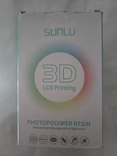 Sunlu 3D LCD Printing Photopolymer Resin 405 UV Curing