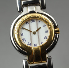 Orologio Uomo Vintage "N MINT" Rodolphe By Longines Oro Argento Quarzo dal Gi...