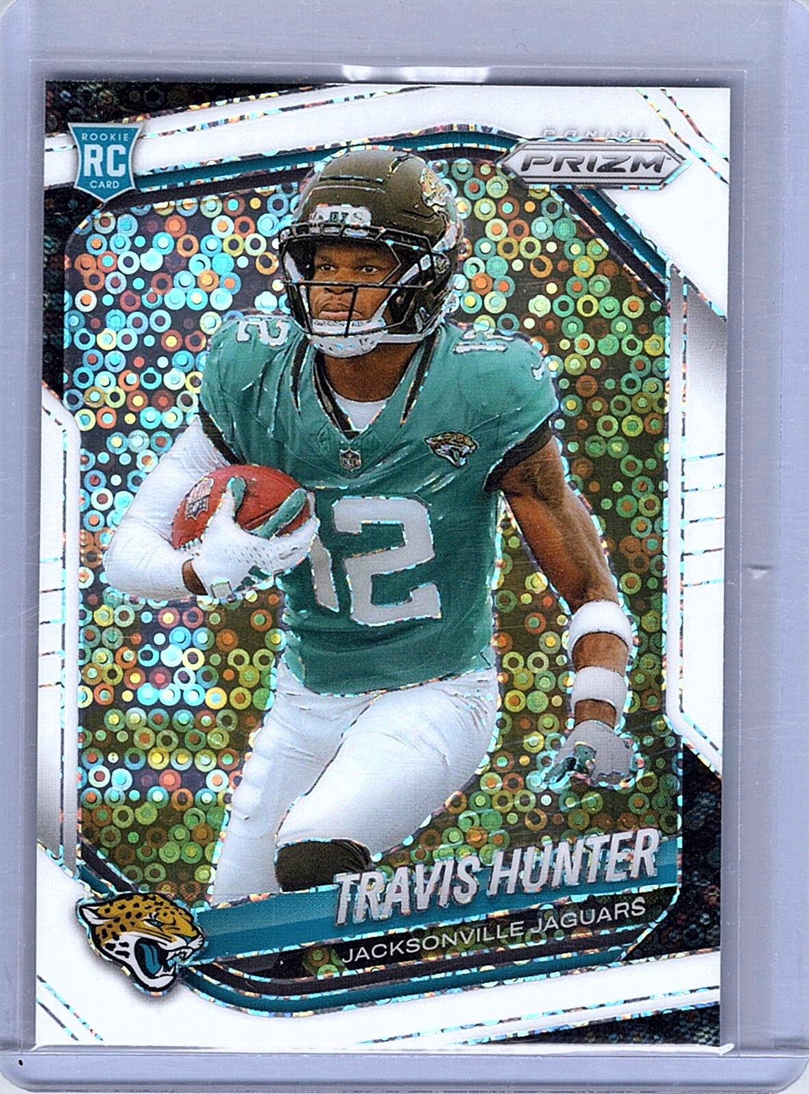 2025 Panini Prizm #301 Travis Hunter White Disco