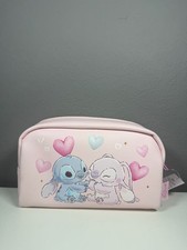 Disney Stitch & Angel Love Bugs Cosmetic Pouch