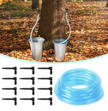 Maple Syrup Tapping Kit - 12 Taps with 39Ft Food-Grade Tubing