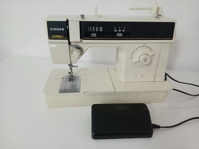 Singer Samba 1 Vintage Sewing Machine Model 6011C Head and Working