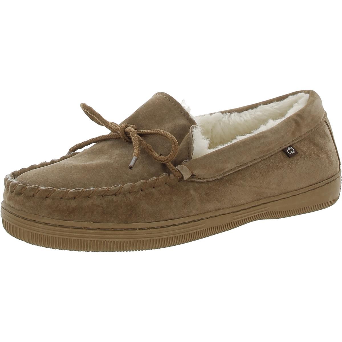 Женские коричневые замшевые тапочки-слипоны Lamo с потертостями, 9 средних размеров (B, M) BHFO 5663