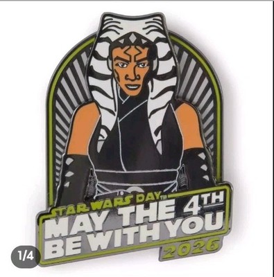Star Wars X Disney May The 4th Be With You 2026 Pin Set Limited