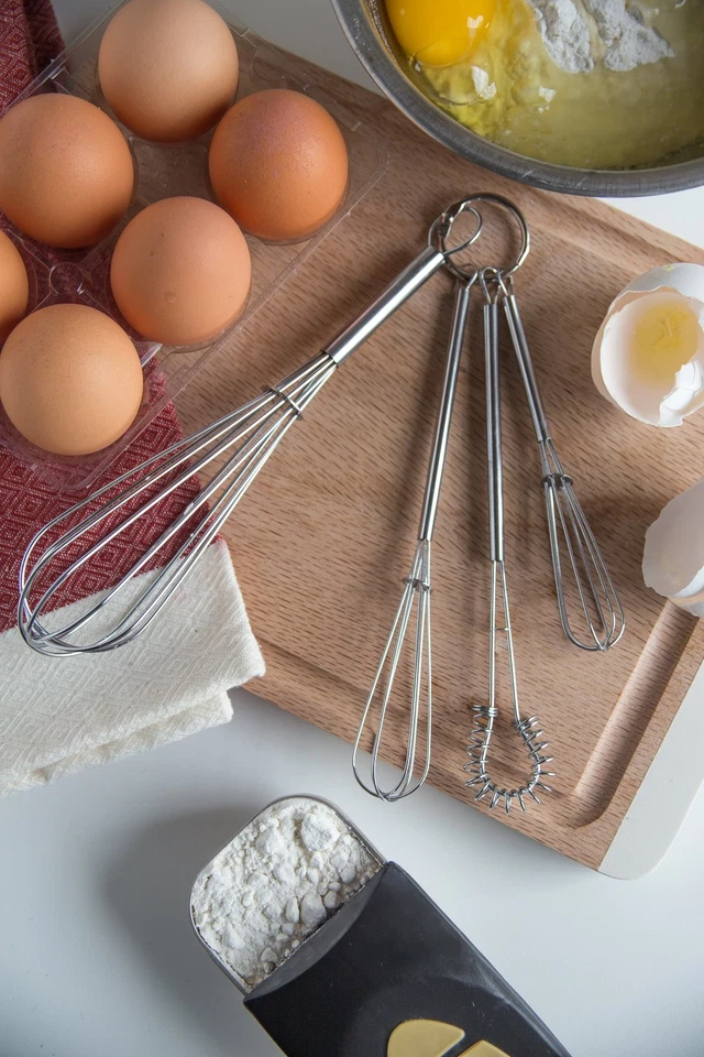 Fox Run Mini Whisks, Chrome Plated, Set of 4 - Image 4 of 4