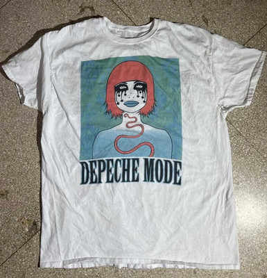 VTG Depeche Mode Band Album Heavy Cotton White T Shirt S-5XL SE940