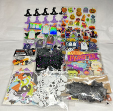 Halloween Stickers Scrapbooking Ghost Bats Spiders and More New