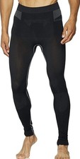 Mens Compression Tights Gym Running Base Layer Thermal Sports Black - M Sundried
