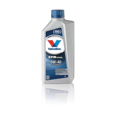 For VALVOLINE OLEJE 872587 VALVOLINE SYNPOWER 0W40 1L