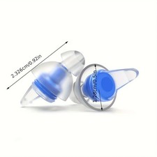 Reusable High Fidelity Ear Plugs Concert for Music- Musicians Earplugs for Noise