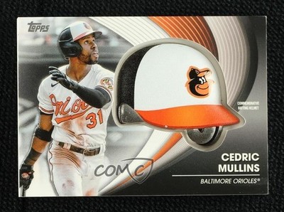 2022 Update Commemorative Batting Helmet Manufactured Relics Cedric Mullins 1u3i