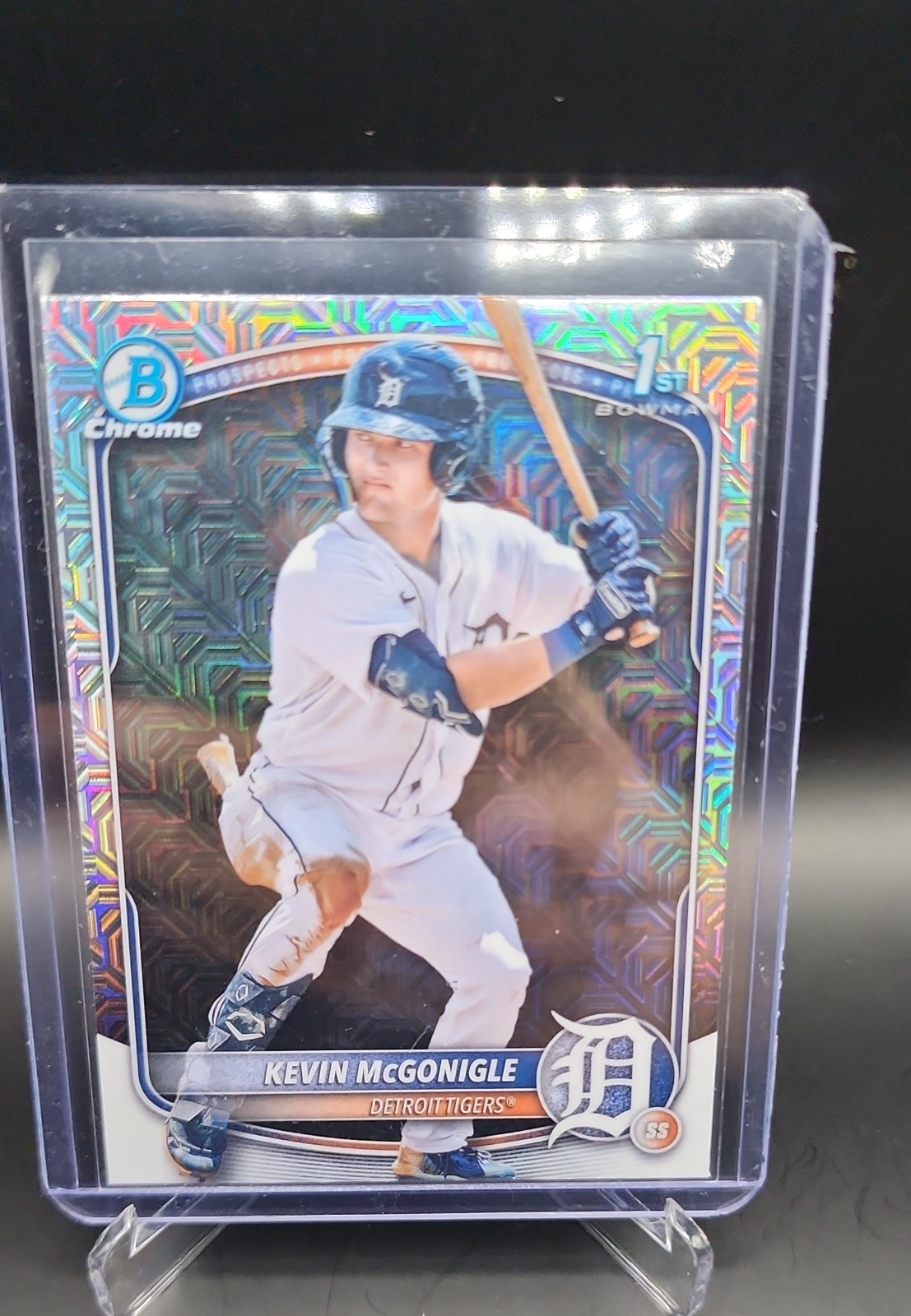 2025 Bowman - Chrome Prospects Kevin McGonigle #BCP-79 Mojo Refractor (RC)