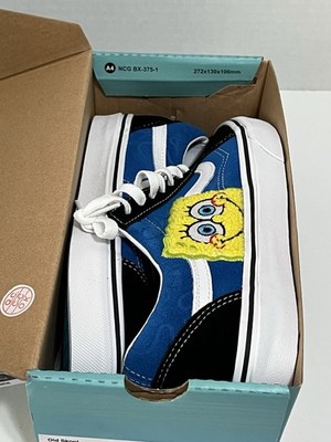 New Vans Old Skool x SpongeBob Smile Patch Men Size 5 Women's 6.5