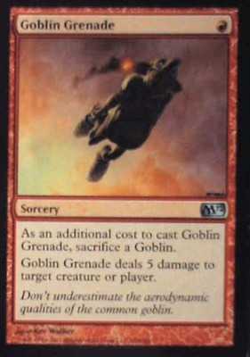 Goblin Grenade - Magic 2012 (M12): #140, Magic: The Gathering Lp C327