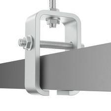 Percha intermedia de acero inoxidable para pista de carro 1300 libras de capacidad
