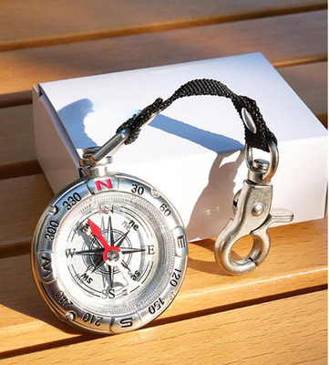 Wasserdichter Aluminium Schlüsselanhänger mit glatter Nadel für Outdoor Navig