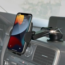 Car Phone Holder Auto Clamp Windscreen / Dashboard Mount Suction Stand Cradle AX
