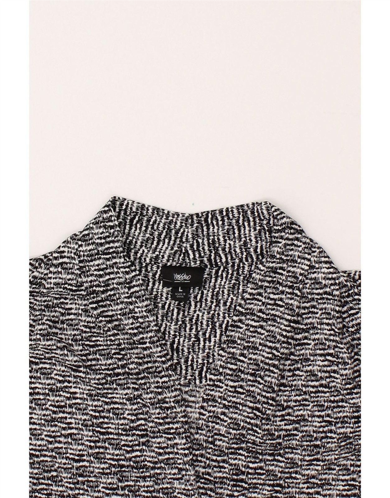 MOSSIMO Womens Abstract Pattern Pullover Shirt Bl… - image 4