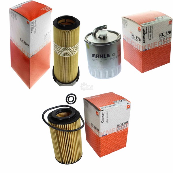 Mahle / Knecht Kraftstofffilter KL 179 Luftfilter LX 1020 ÖLfilter OX 153D3-image