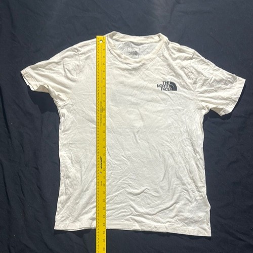 T-shirt donna The North Face cotone bianco sporco casual manica corta taglia media - Foto 4 di 8