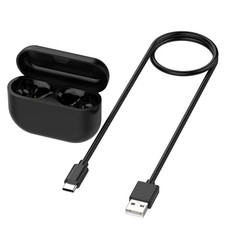 For Jabra Elite 10 Earphone Black Charging Box Storage Box Accessories