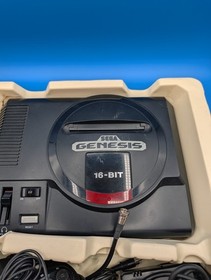Sega Genesis Model One Complete In Rough Box - LOOK