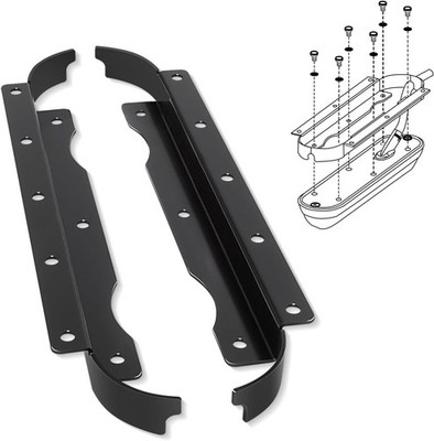 000-12602-001 Flush Mount Bracket Replace for Lowrance SS3D&TTLSCN Skimmer Flush