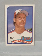 1989 Topps Randy Johnson #647 (RC)  HOF