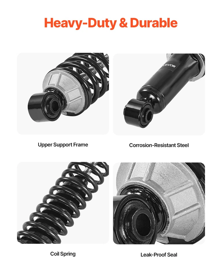 VEVOR Rear Shock Absorber Strut Assembly 2Pcs 2000-2006 Chevrolet Suburban 1500 - Изображение 4 из 4