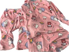 Cute Cozy Pink Pijamas 3 Pices Set One Size Fits Most