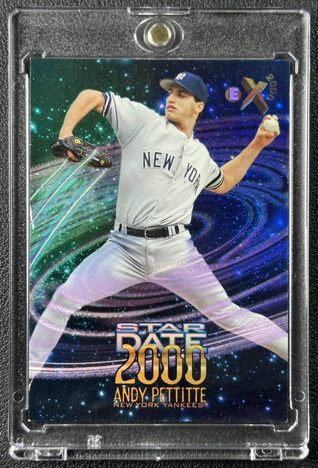 ANDY PETTITTE 1997 SKYBOX E-X2000 #3 STAR DATE 2000 YANKEES
