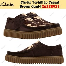 Clarks Torhill Lo Casual Brown Combi 26328921