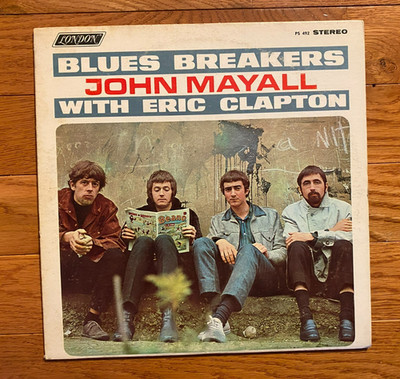 John Mayall With Eric Clapton - Blues Breakers LP London PS 492 1971 Pressing